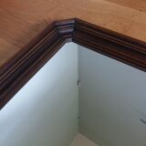 Art Deco mirror molded wood 69 x 49