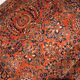 Handmade antique Persian Sarouk rug 3.3' x 5.4' (100cm x 164cm) 1920s - 1B695