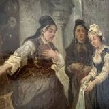Oil/canvas original work Jules Achille NOËL (1810/15-1881)