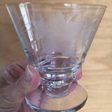 20 crystal glasses from Portieux