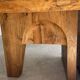 Immense solid teak table 2.10m x 1m