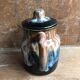 Ancien Pichet Théière + Anse Grès Flammés France Vintage