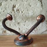 Pair of Vintage Articulated Wall Lights – Copper & Metal | Art Deco / Industrial Style