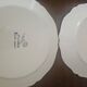 Pair of decorative plates Charolles – hand-painted earthenware – work