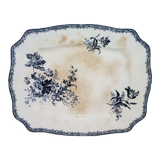 Serving dish of Bourgeois model Fontanges, iron
