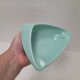 Beautiful turquoise ashtray from the 1950s.