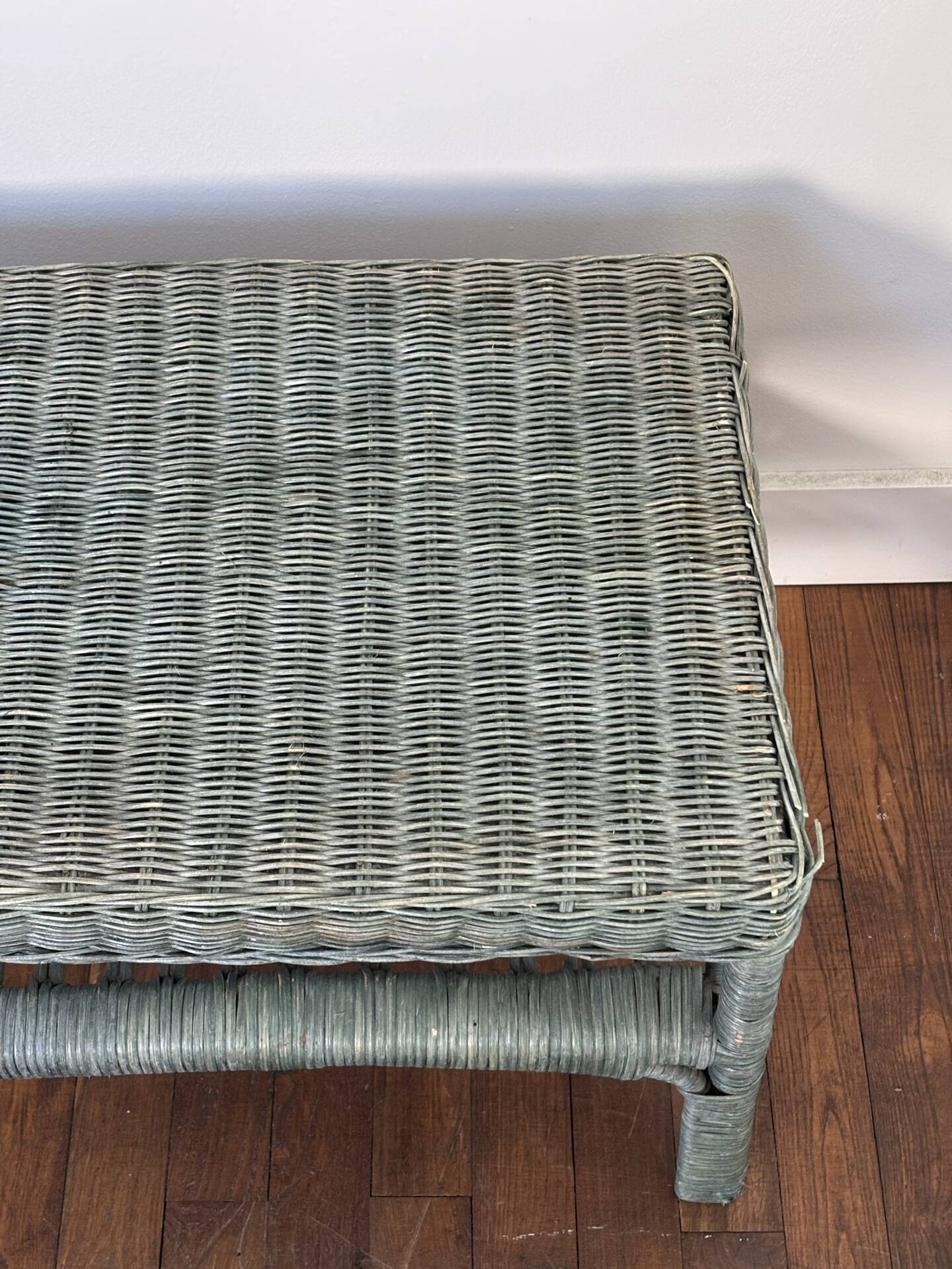 Rattan coffee table