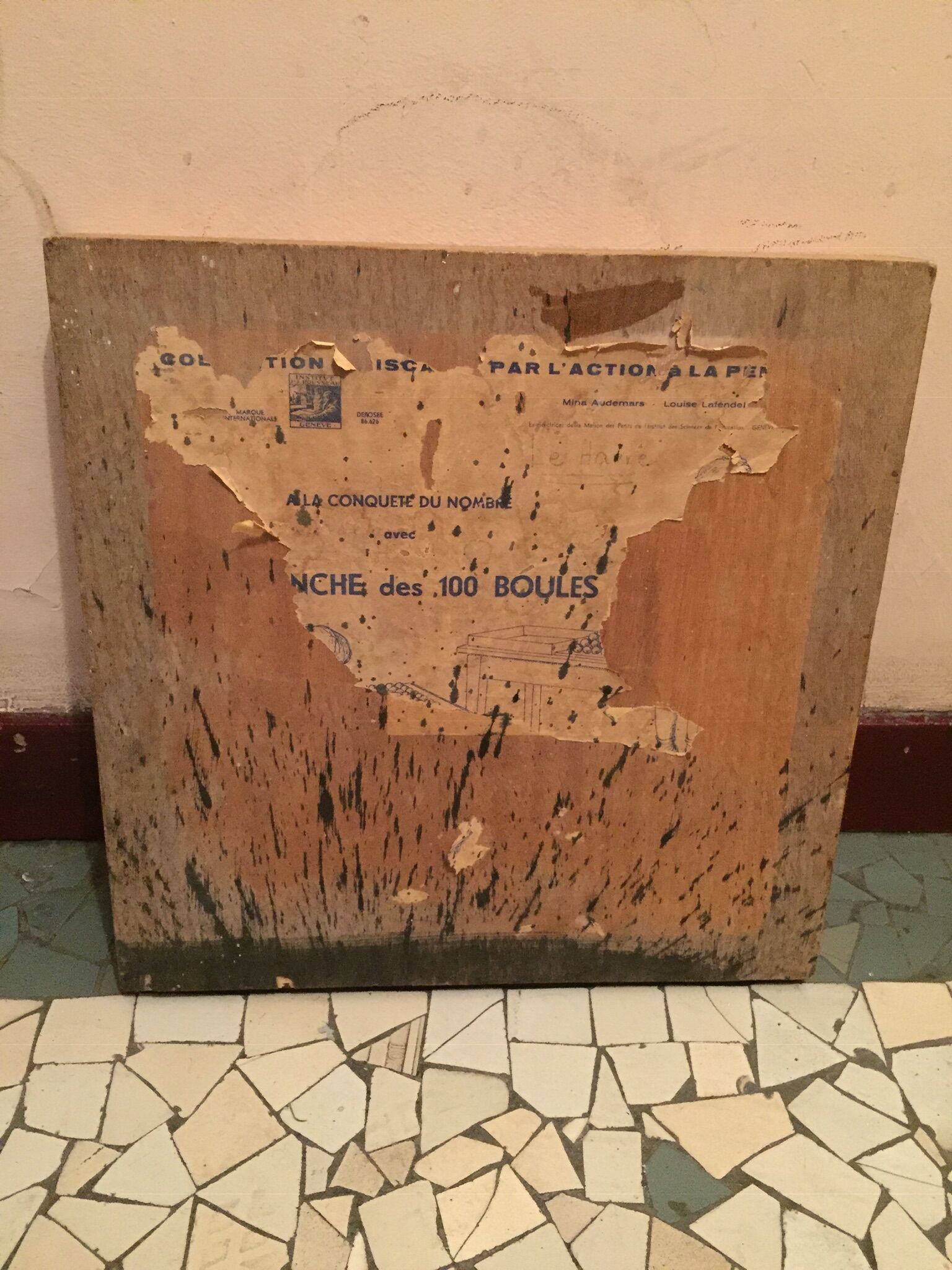 "Medical Abacus' 1950 Mina Audemars