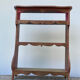 Wall spice shelf patinated wood vintage antique storage