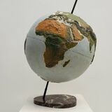 Earthglobe attributed to Jacques Adnet