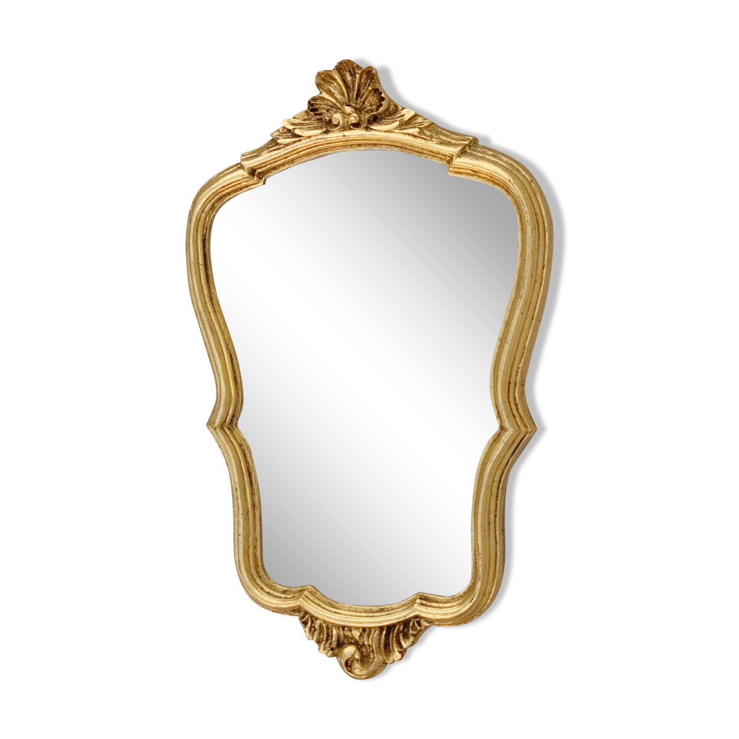 Golden mirror baroque style
