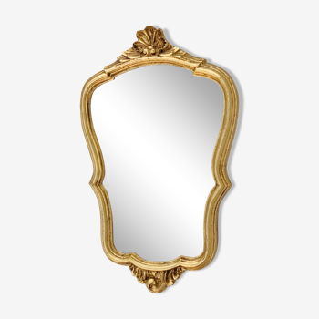 Golden mirror baroque style