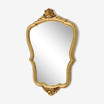 Miroir doré style baroque