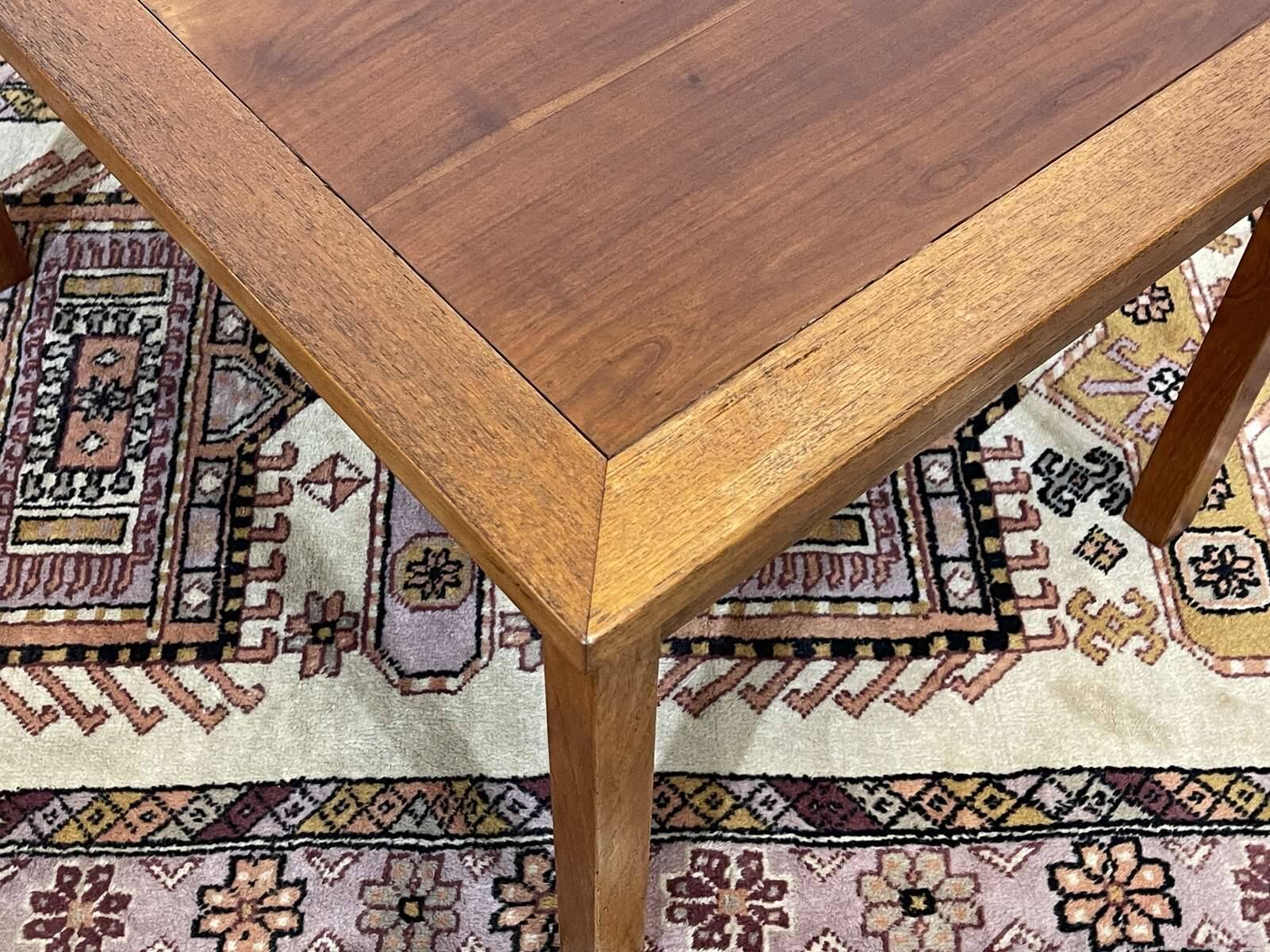 Teak and cherry coffee table from the 1970s.