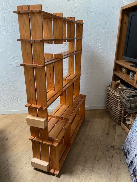 Wooden bookcase