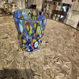 Biot vase and glasses service