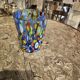 Biot vase and glasses service