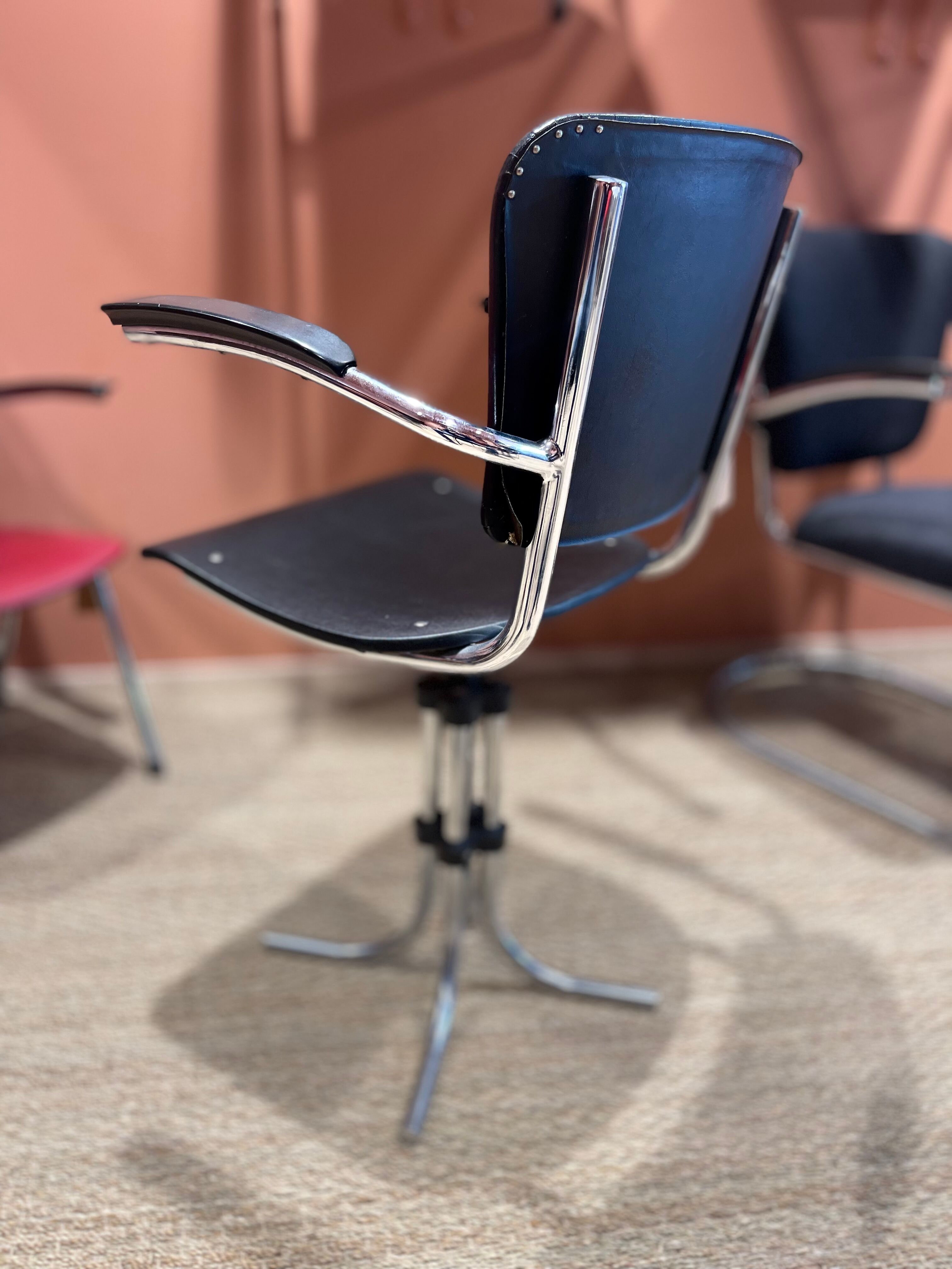 Industrial office chair Netherlands 50s