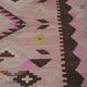 Vintage Turkish hallway rug 70x600 cm