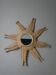 Sun mirror handmade woven straw ethnic bohemian tribal decoration