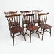 6 western beech chairs from the 1960s