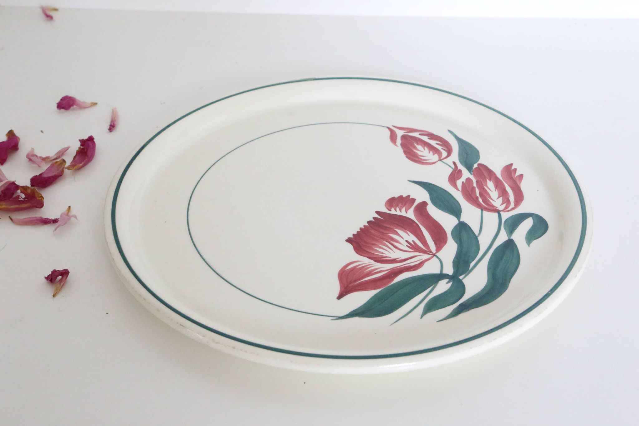 Dish Luneville, Harlem model, vintage, France