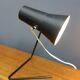 Josef Hurka Black table lamp for Drupol, model 21616 1960s