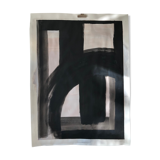 Noir 10 original artwork on paper