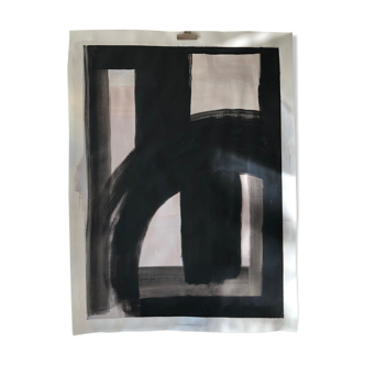 Black 10 original artwork on paper
