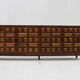Vintage Spanish brutalist sideboard credenza