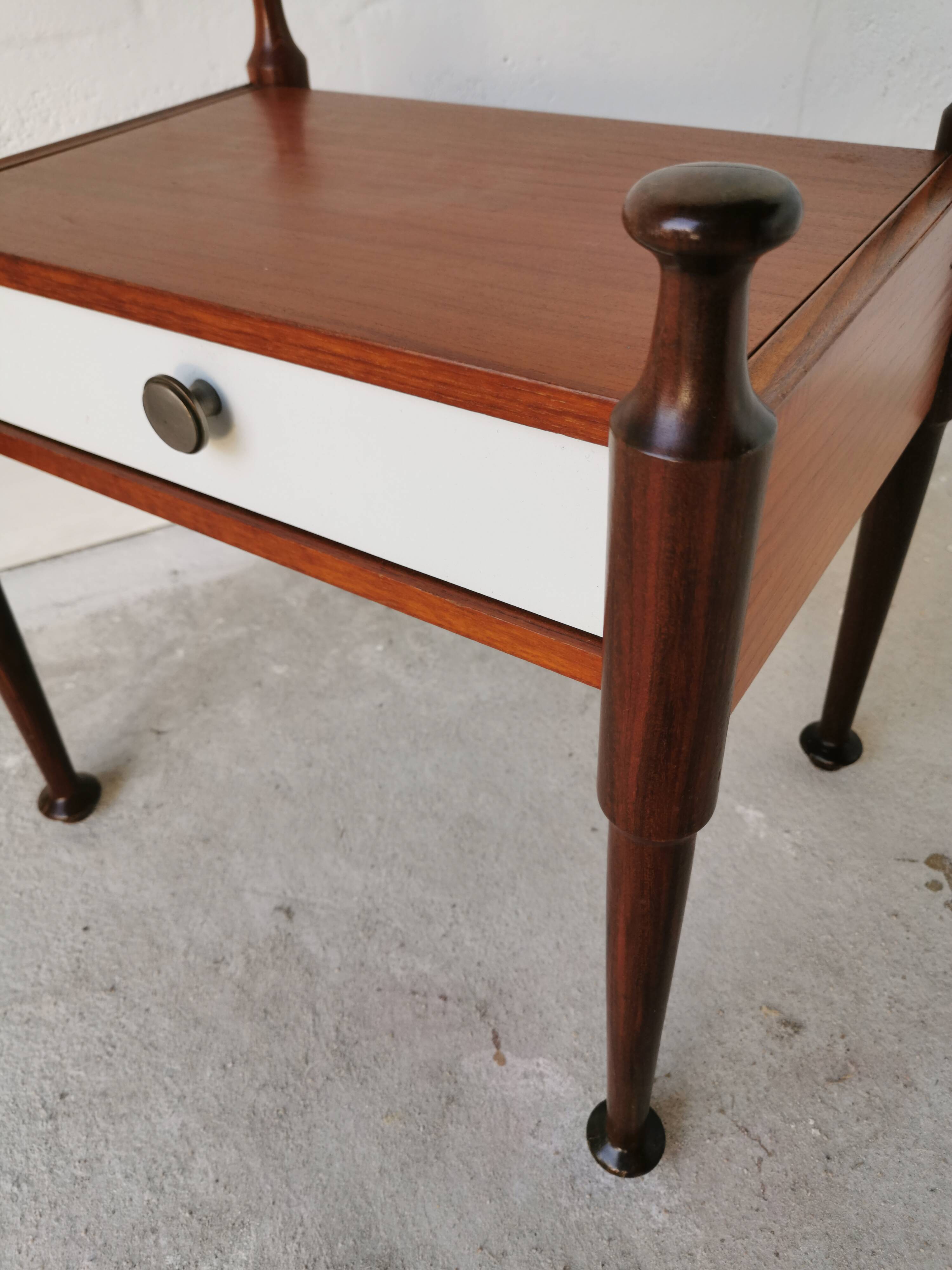 Vintage bedside table