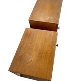 Set of 2 vintage bedside tables / mini cabinets