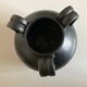 Grandjean Jourdan vase in mid century Vallauris tripod glazed clay