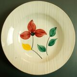 Set of 3 hollow plates "Larmor" Digoin Sarreguemines