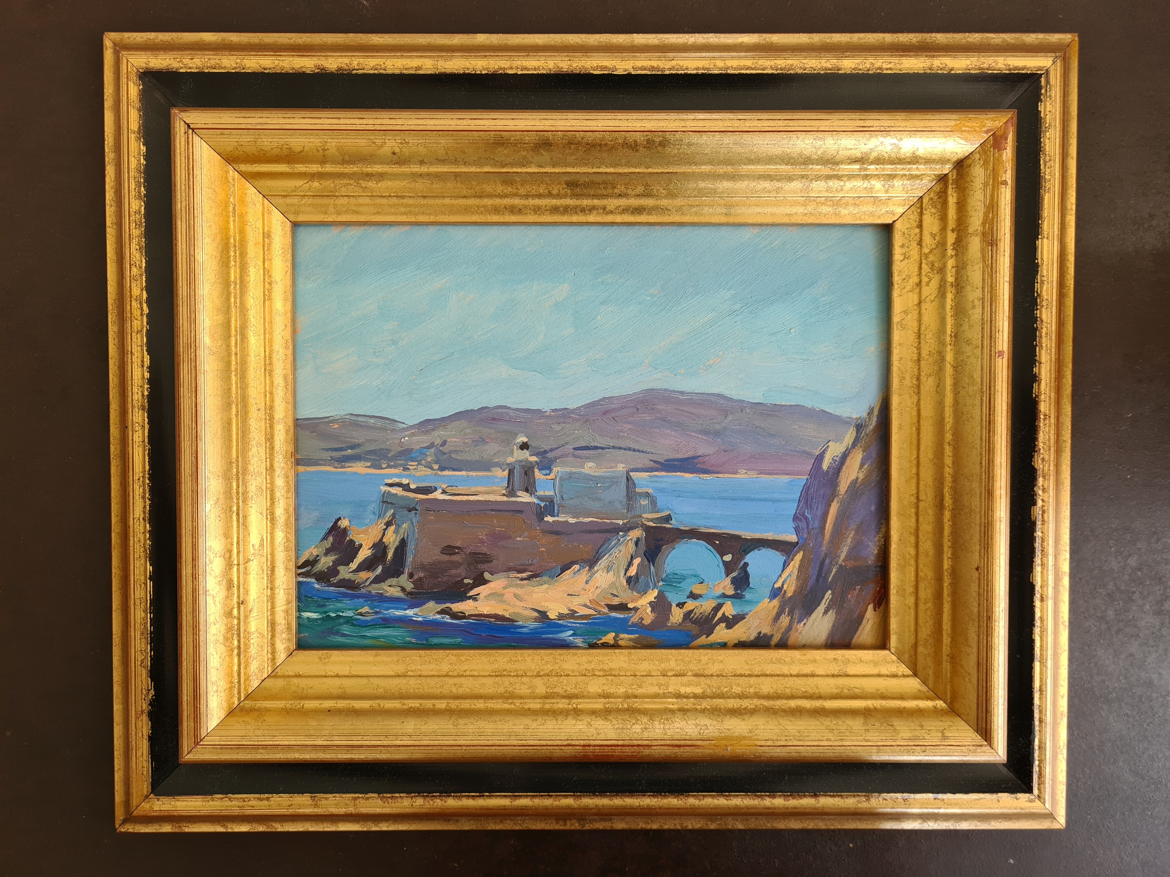 Stora and the Bay - Oil by Sarraillon