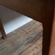 Farmhouse table bistro table in solid beech