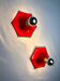 Pair of Hoffmeister Space-Age Wall Lights, Germany, 1970s