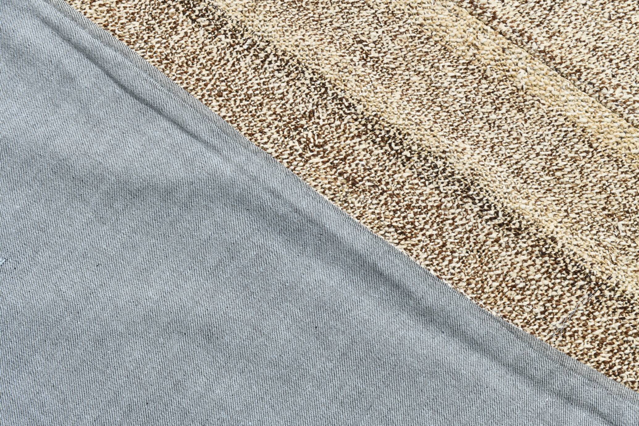 Vintage Camouflage Pattern Turkish Kilim Rug, 171x242Cm