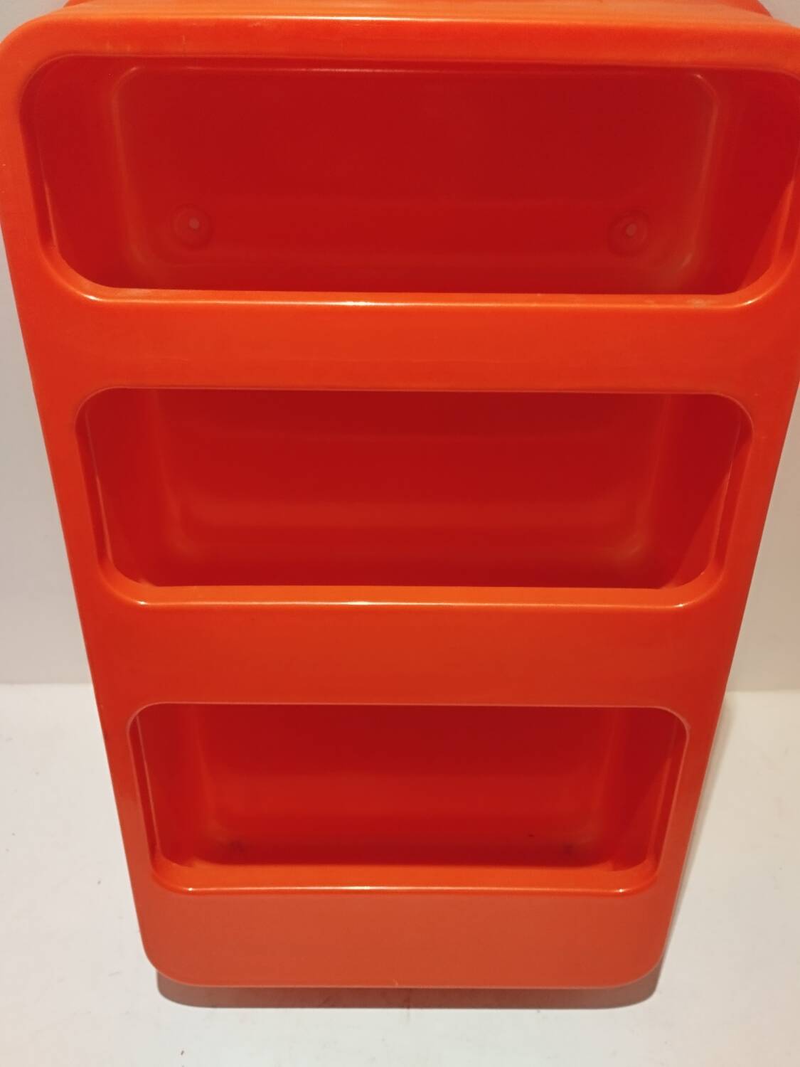 Vintage plastic shelf by Jean Claude Maugirard