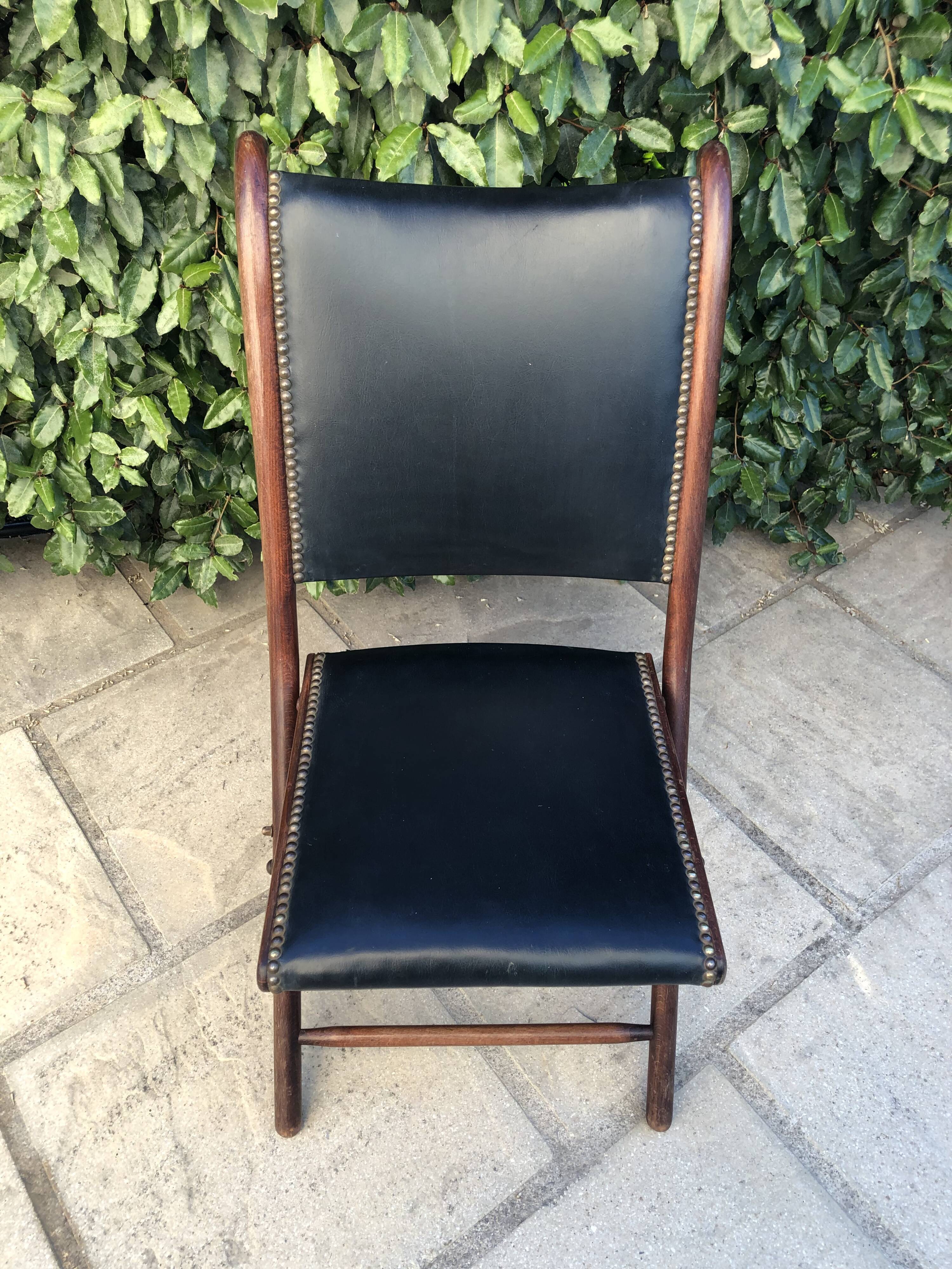 English folding chairs