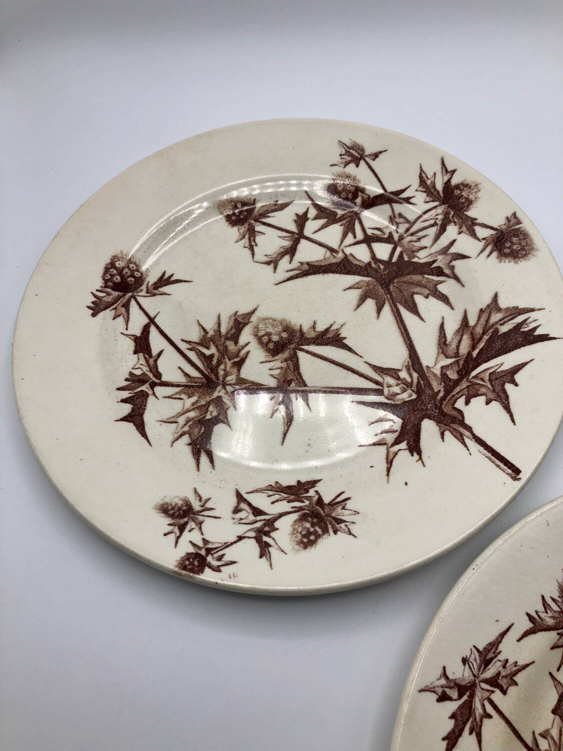 Jules Vieillard Bordeaux dessert plates