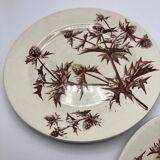 Jules Vieillard Bordeaux dessert plates