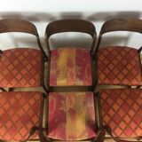 6 Baumann chairs sled rosewood