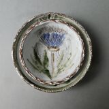 2 ceramic cups signed, Albert Thiry Vallauris