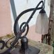 Art Deco piano lamp Treble Clef 1925