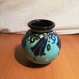 Paul Jacquet enamelled ceramic vase 1930