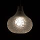 “Ice Glass” drop pendant