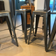 Lot de 6 tabourets de bar Tolix