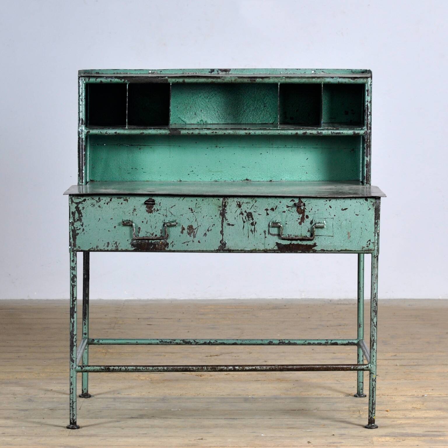 Table de travail industrielle, années 60
