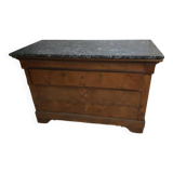 Louis Philippe chest of drawers with 4 drawers